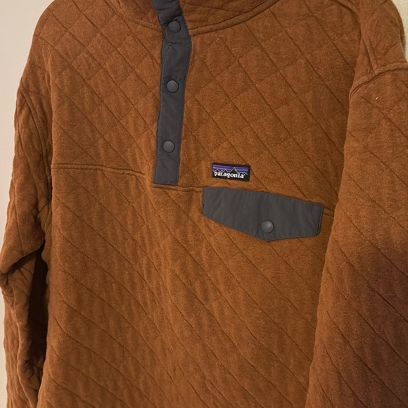 Men’s Patagonia Organic Cotton Quilt Half-Snap Pullover - Picture 2 of 5